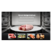 HMBS3010PFG Hisense 30 L 1000W Flatbed Microwave with Grill Function - Dark Stainless